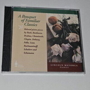 NEW Bouquet of Familiar Classics CD Piano Pianist Lincoln Mayorga FACTORY SEALED